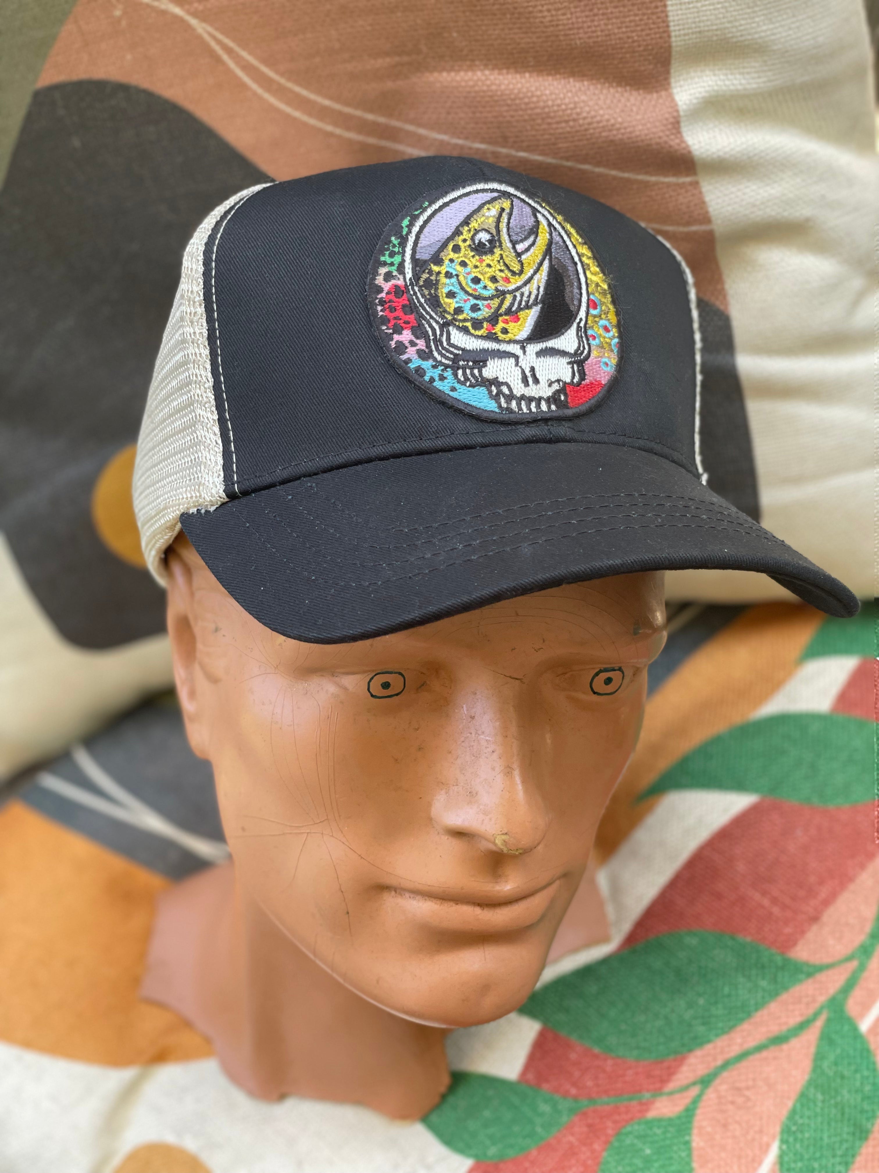 Trout Trucker Hat [Luck Health Emotions] • MICHCAMO®