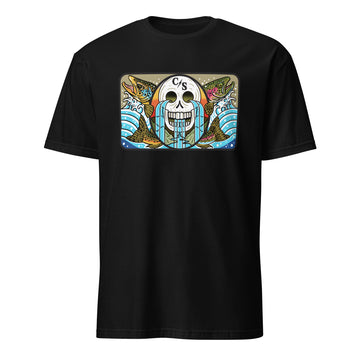 Calavera Y Truchas C/S  Men's classic tee FREE SHIPPING