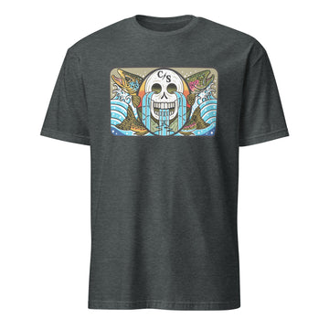 Calavera Y Truchas Short-Sleeve Softstyle Unisex T-Shirt